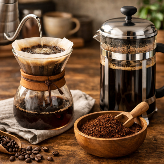 How to Brew Coffee with a French Press at Home