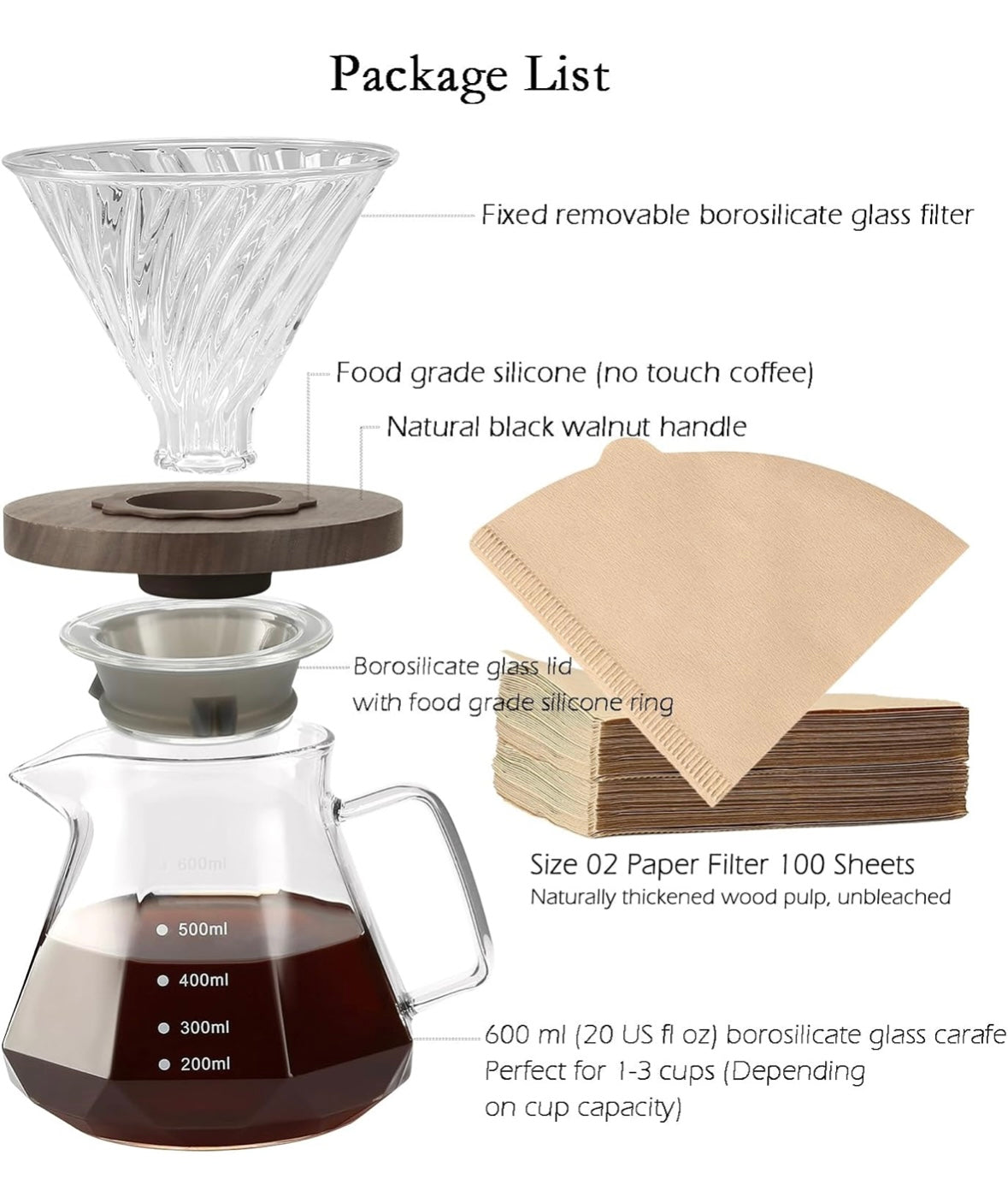 V60 Pour Over Set